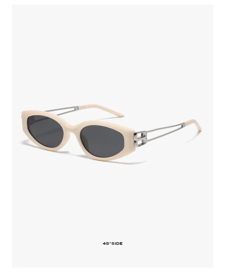New Trendy Cat's Eye Sunglasses Anti-UV Polarized Black — feature 23