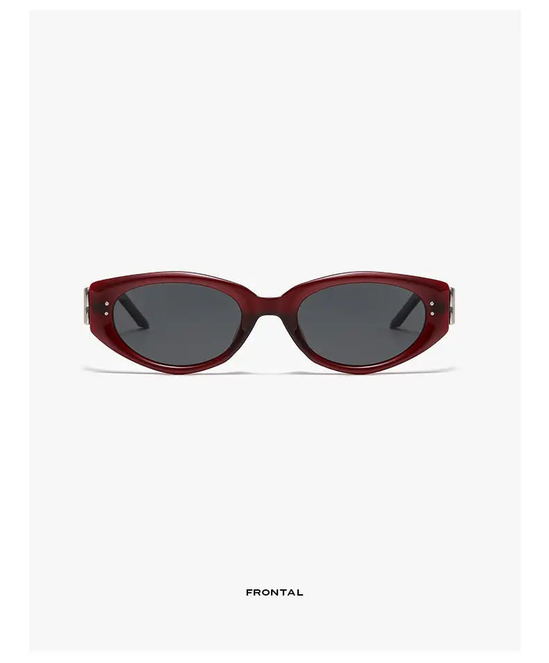New Trendy Cat's Eye Sunglasses Anti-UV Polarized Black — feature 24