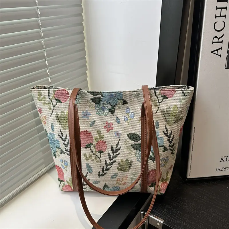 Korean Printed Armpit Bag 2025 Summer Large Capacity - Image 5