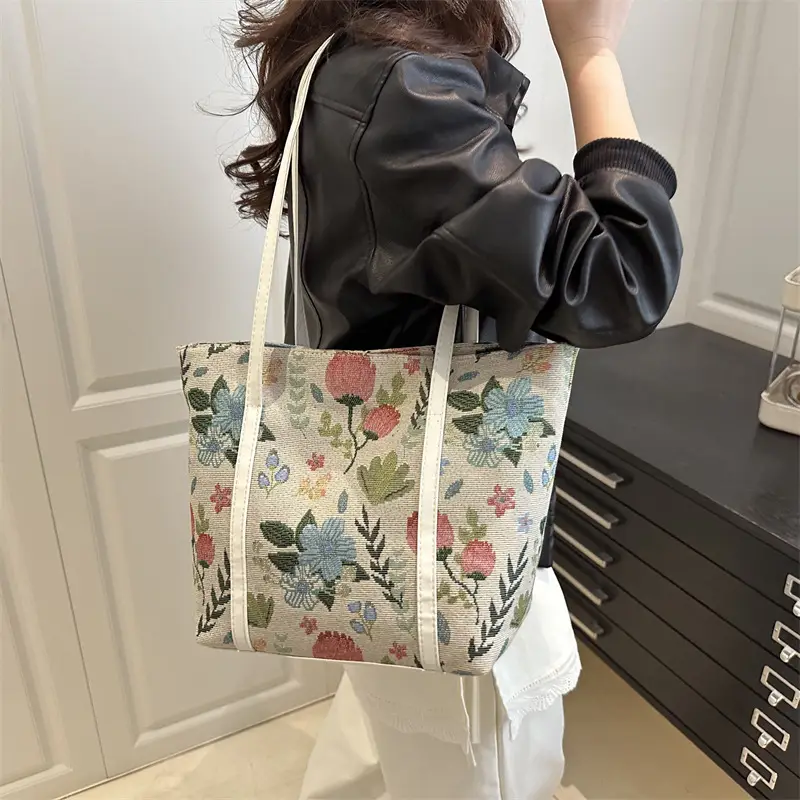 Korean Printed Armpit Bag 2025 Summer Large Capacity - Image 6