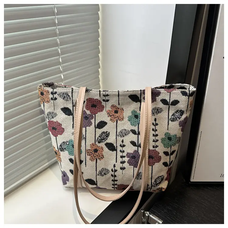 Korean Printed Armpit Bag 2025 Summer Large Capacity — feature 12