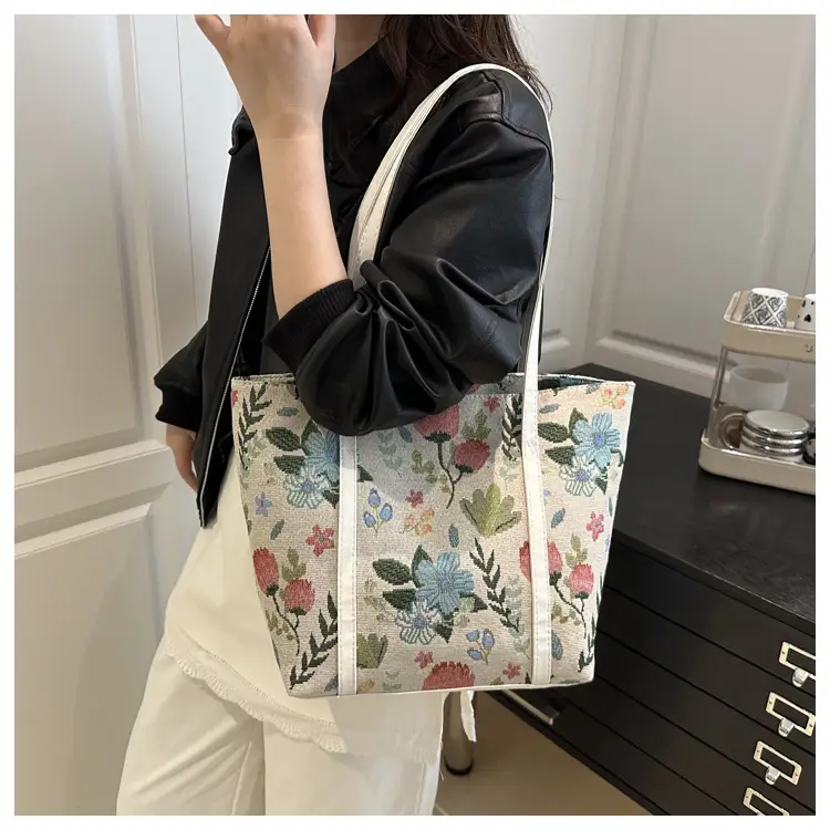 Korean Printed Armpit Bag 2025 Summer Large Capacity — feature 19