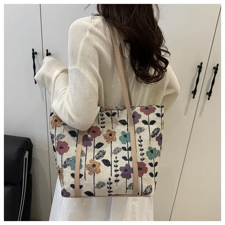 Korean Printed Armpit Bag 2025 Summer Large Capacity — feature 20