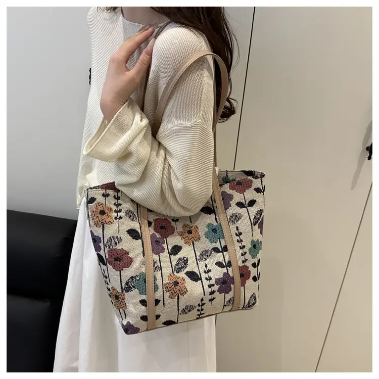 Korean Printed Armpit Bag 2025 Summer Large Capacity — feature 23