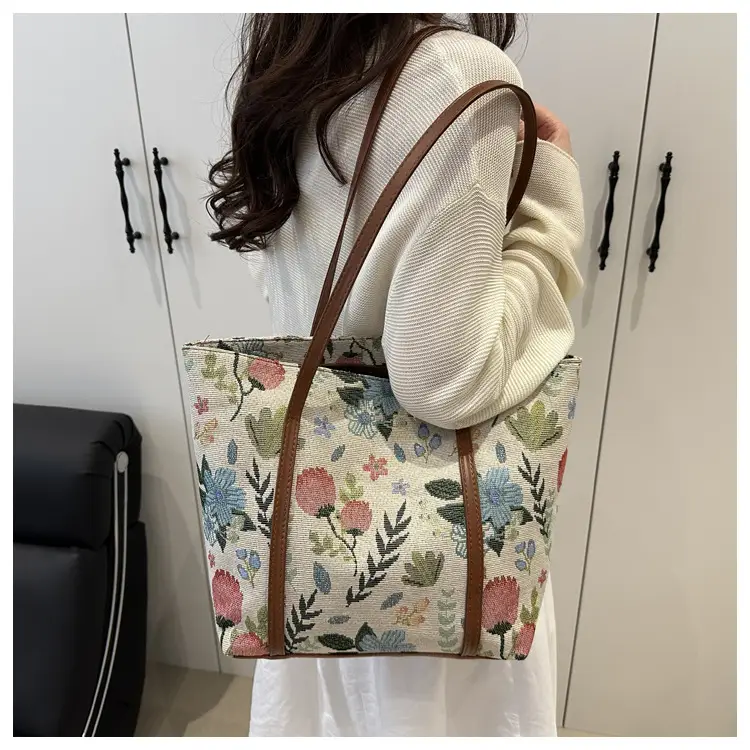 Korean Printed Armpit Bag 2025 Summer Large Capacity — feature 26