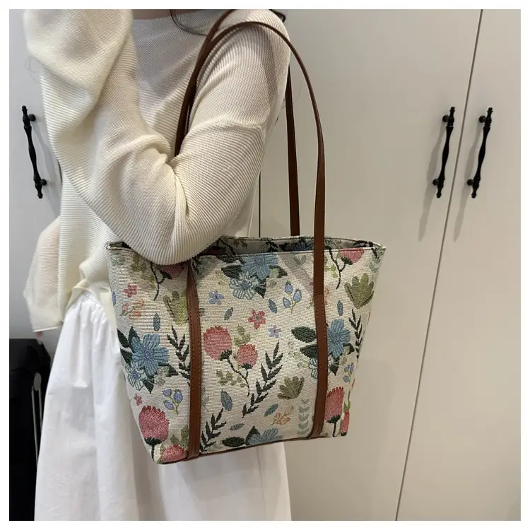 Korean Printed Armpit Bag 2025 Summer Large Capacity — feature 30