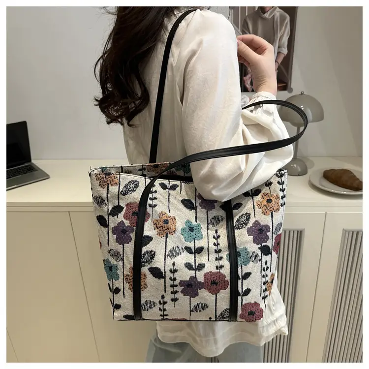 Korean Printed Armpit Bag 2025 Summer Large Capacity — feature 31
