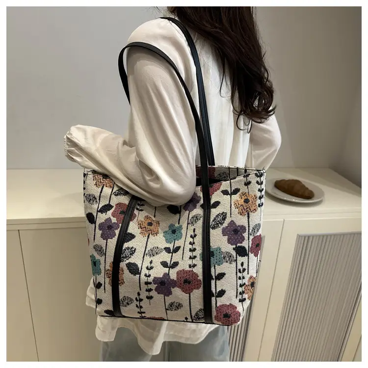 Korean Printed Armpit Bag 2025 Summer Large Capacity — feature 34