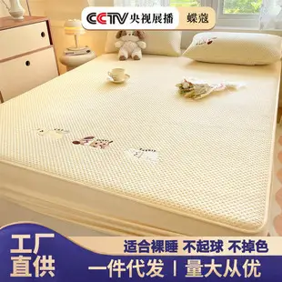Foreign trade waterproof bed hat cross-border padded urine proof non-slip all-inclusive Simmons mattress protection set bedspread single wholesale — feature 8