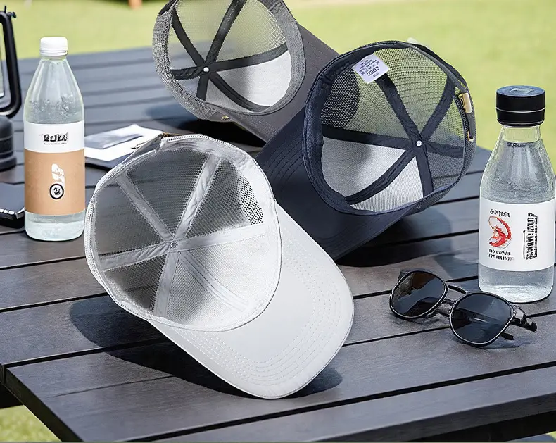 Men's Water Repellent Baseball Cap Summer Breathable Outdoor Hat — feature 25