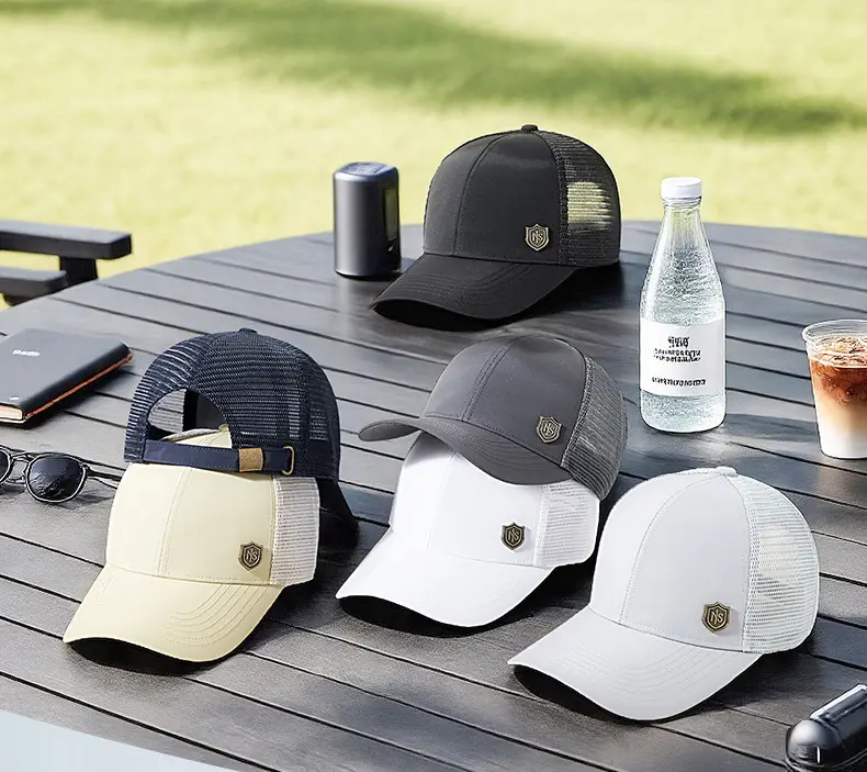 Men's Water Repellent Baseball Cap Summer Breathable Outdoor Hat — feature 9