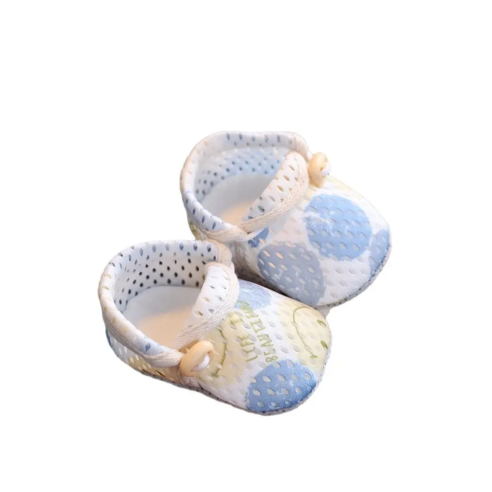 Baby Sandals Mesh Hole Summer Toddler Shoes Soft Bottom Non-slip