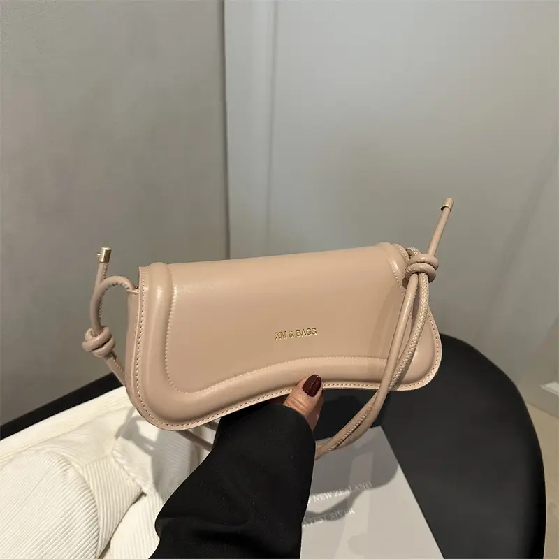 Black Crossbody Bag with Adjustable Strap - Image 9