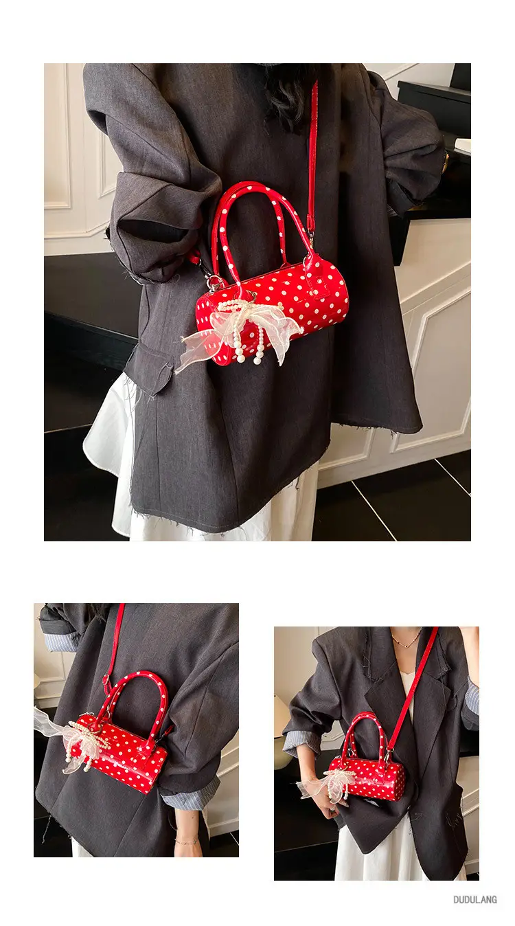 Boston Polka Dot Handbag for Women — feature 10