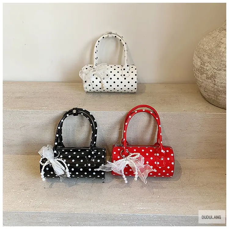 Boston Polka Dot Handbag for Women — feature 11