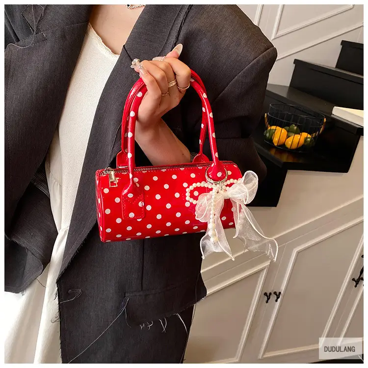 Boston Polka Dot Handbag for Women — feature 12