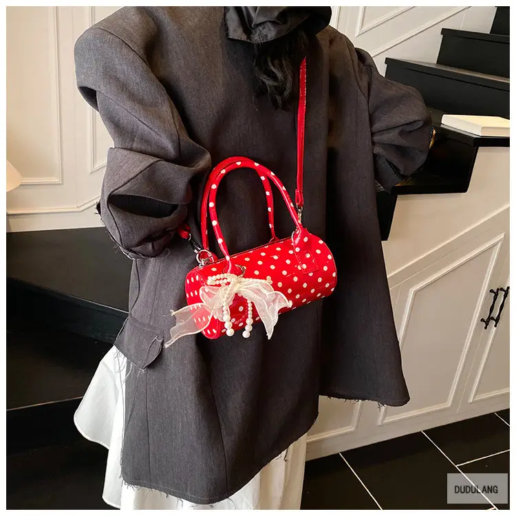 Boston Polka Dot Handbag for Women — feature 14