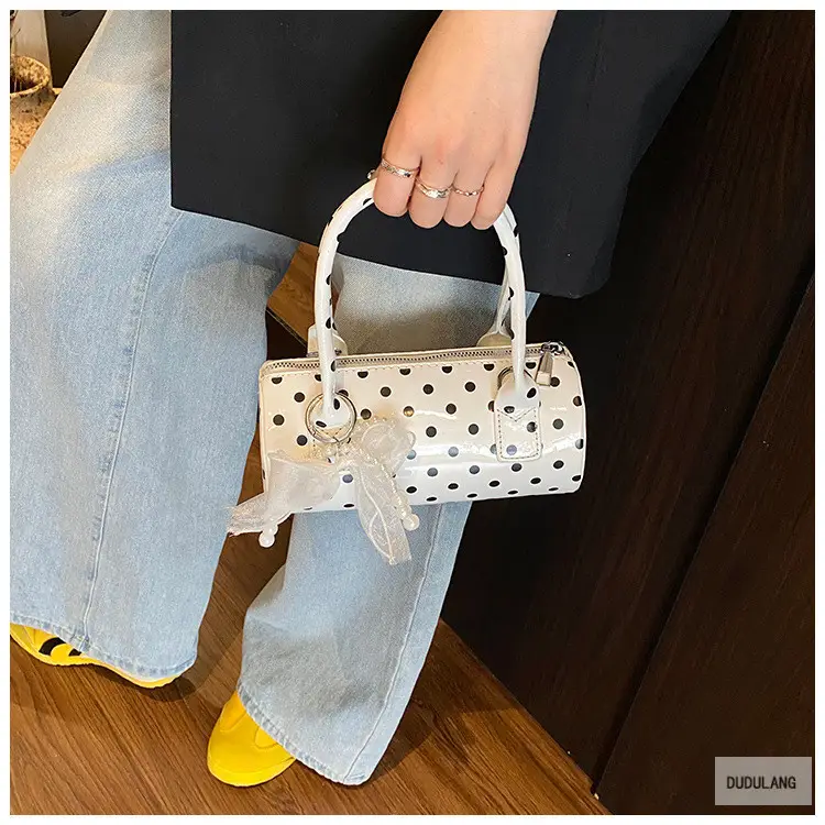 Boston Polka Dot Handbag for Women — feature 15
