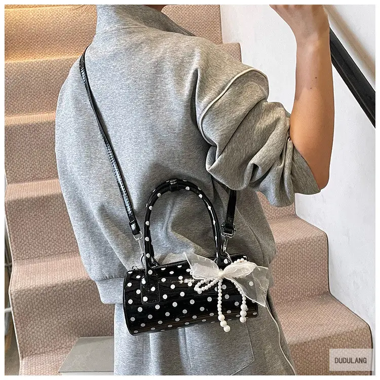 Boston Polka Dot Handbag for Women — feature 17
