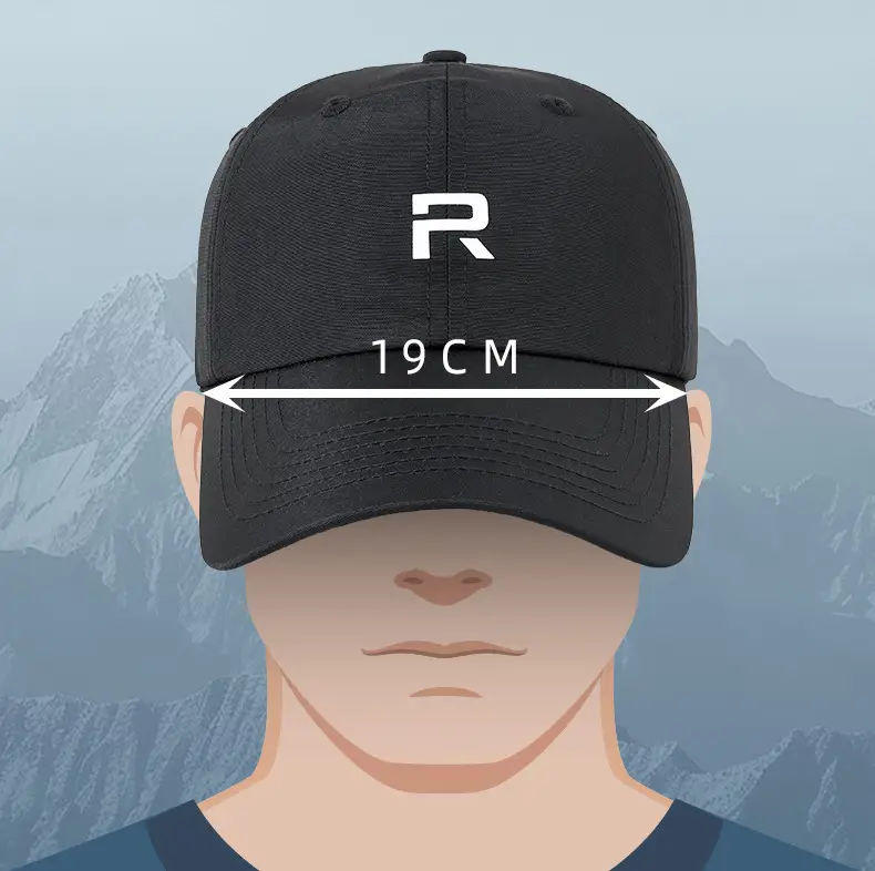 Men Baseball Cap Quick-Drying Green Small 8cm — feature 19