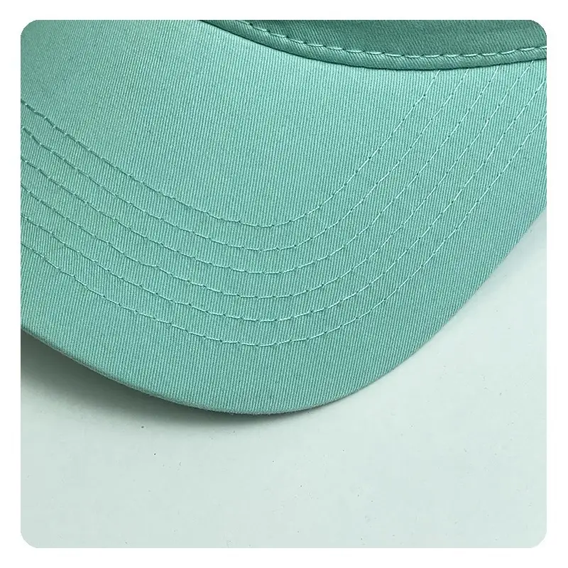 Women Summer Korean M Letter Cap Blue Duckbill Sun Hat — feature 6