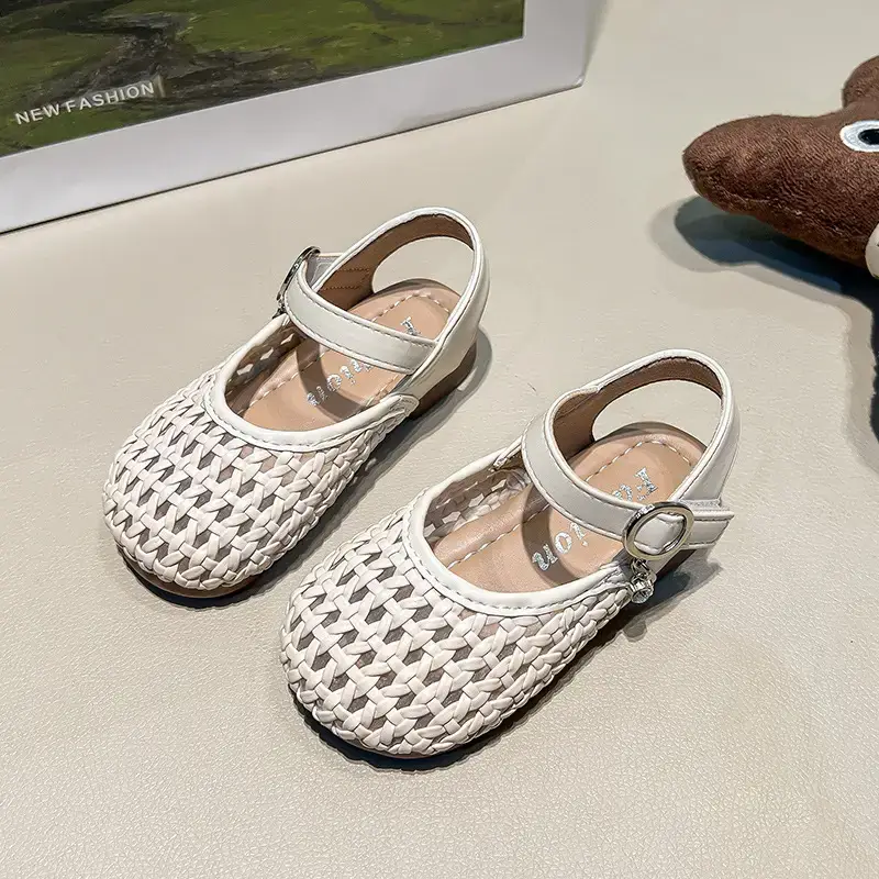 Baby Toe Sandals Silver Sparkly 2025 Summer