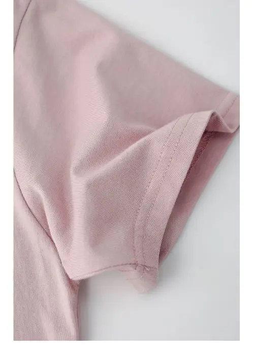 500g Pure Cotton Heavyweight Short-Sleeved 100% Cotton Men's and Women's Same Style T-Shirt Loose Round Neck Versatile Simple Bottoming Shirt — feature 15