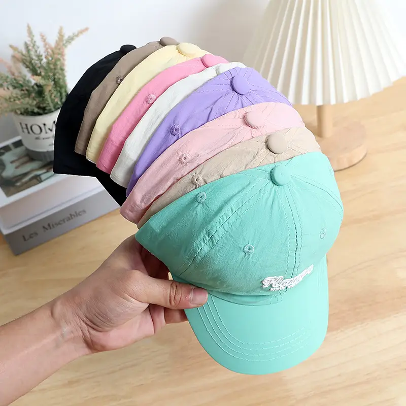 Bright Color Dopamine Children's Cap Sunshade Cap Spring Summer - Image 42