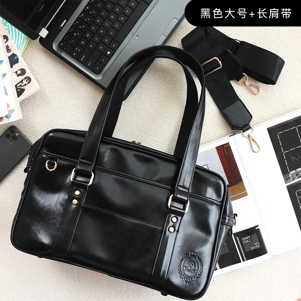 Japanese College Style PU Women's Shoulder Bag - Image 2
