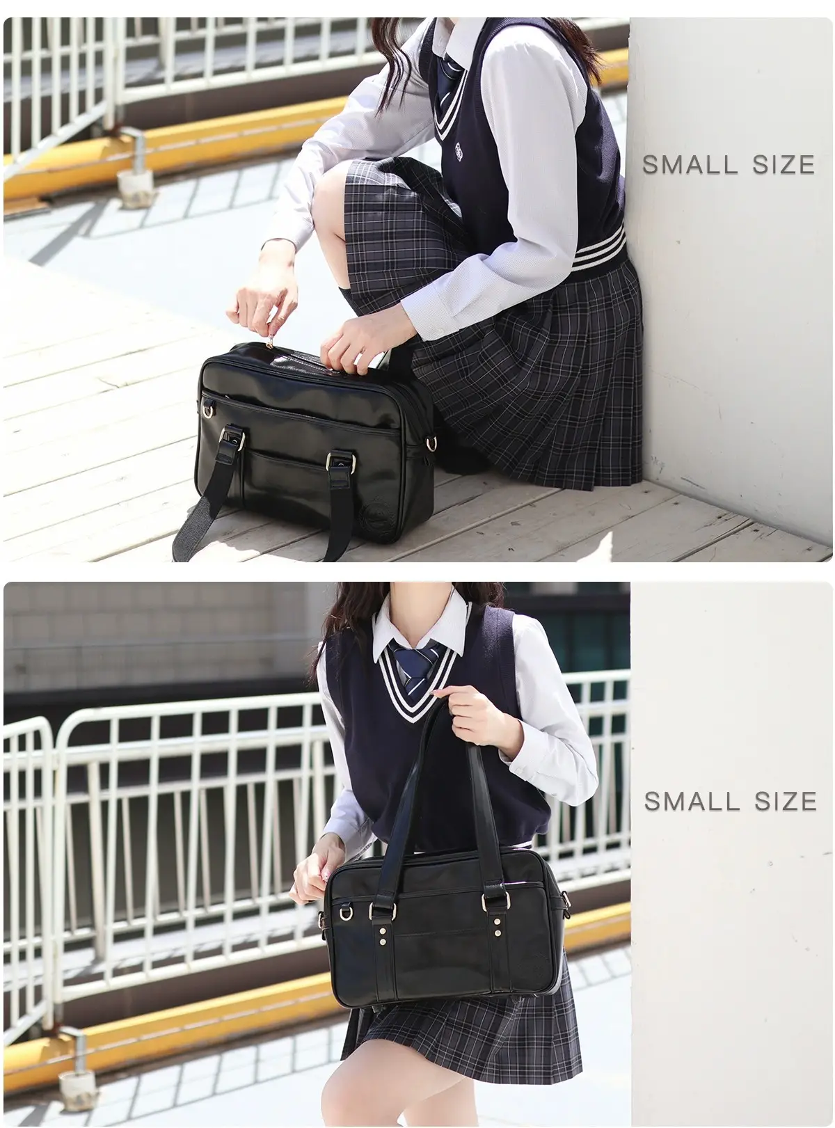 Japanese College Style PU Women's Shoulder Bag — feature 13