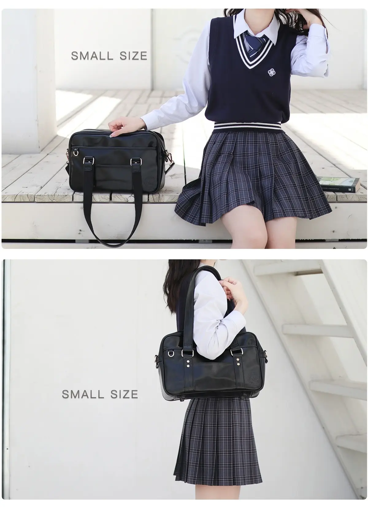 Japanese College Style PU Women's Shoulder Bag — feature 14
