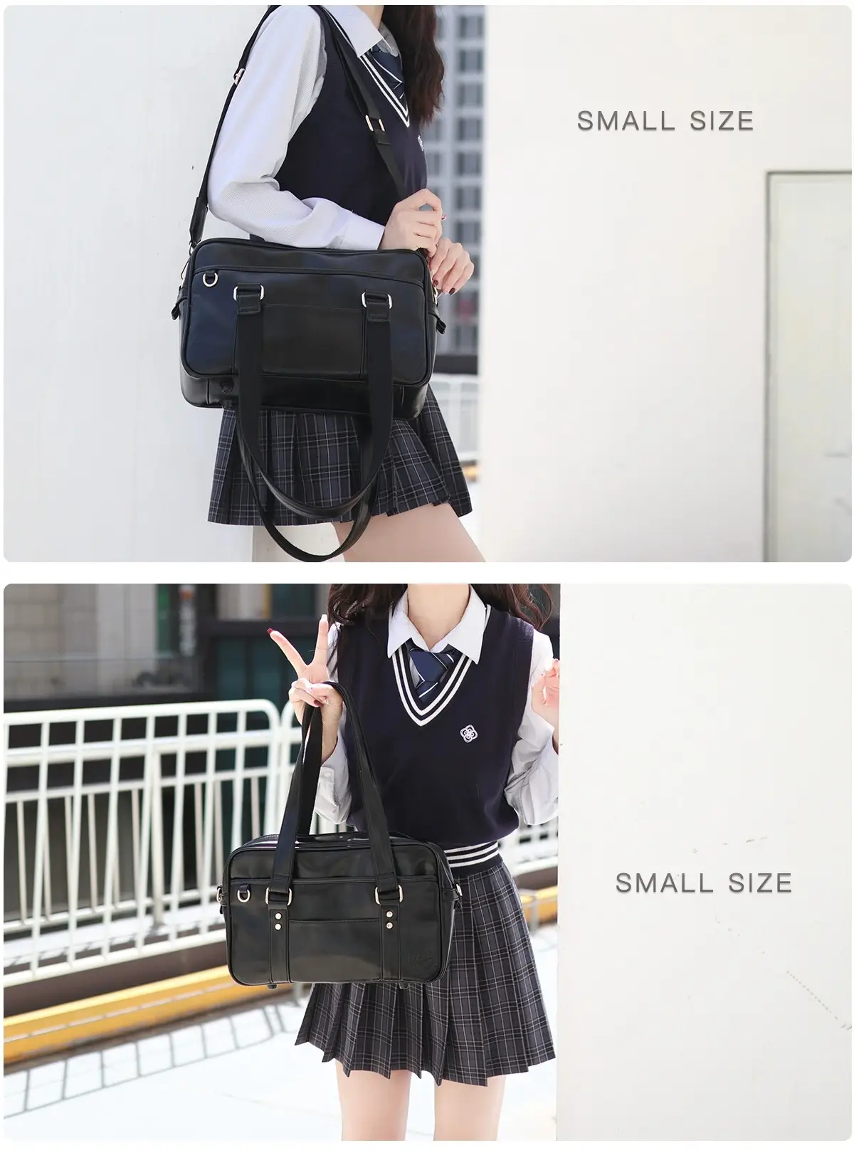 Japanese College Style PU Women's Shoulder Bag — feature 15