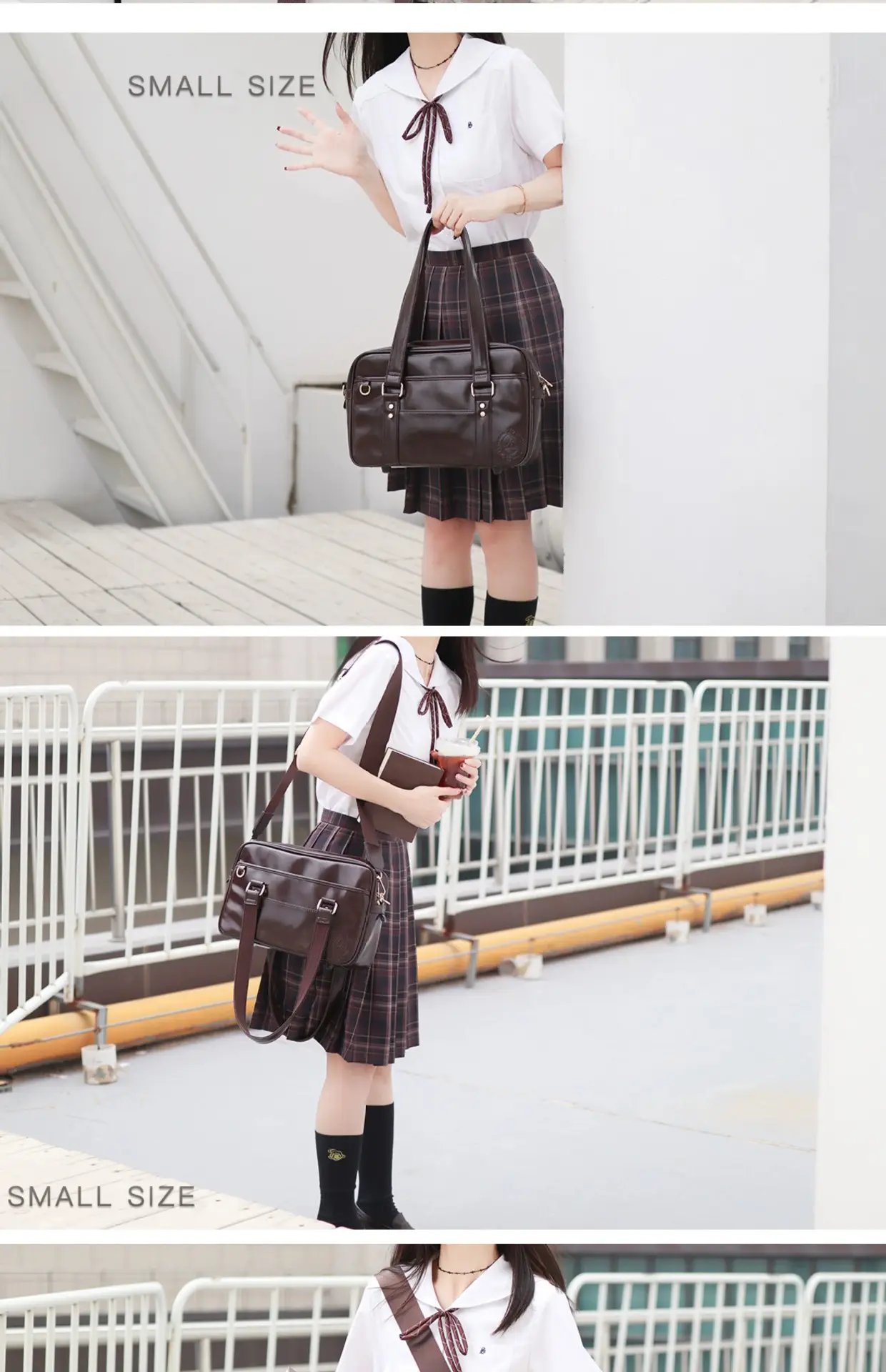 Japanese College Style PU Women's Shoulder Bag — feature 8