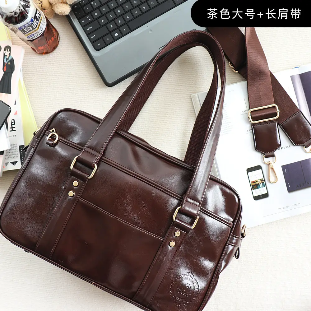 Japanese College Style PU Women's Shoulder Bag - Image 3