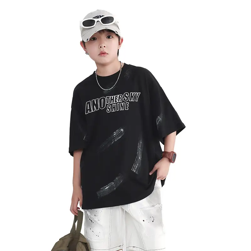 Boys Pure Cotton Loose T-Shirt 2026 Cool Touch - Image 6