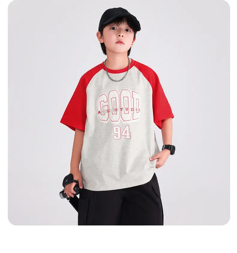 Boys Korean Style Cotton T-Shirt 2026 — feature 10