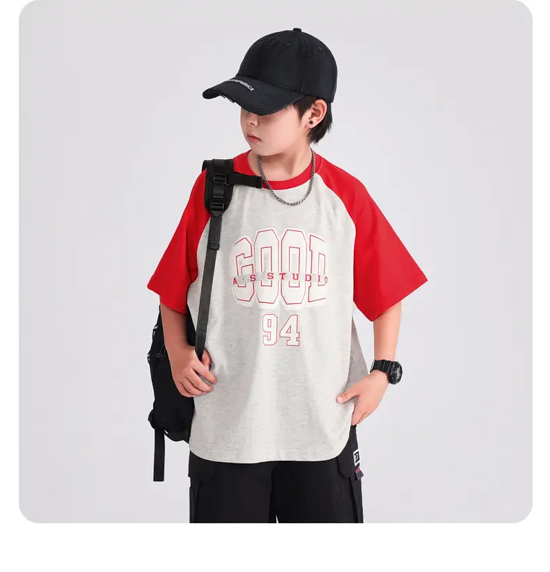 Boys Korean Style Cotton T-Shirt 2026 — feature 11