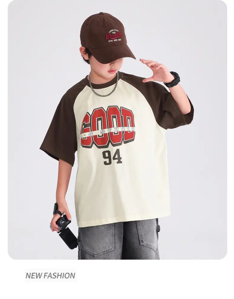 Boys Korean Style Cotton T-Shirt 2026 — feature 13