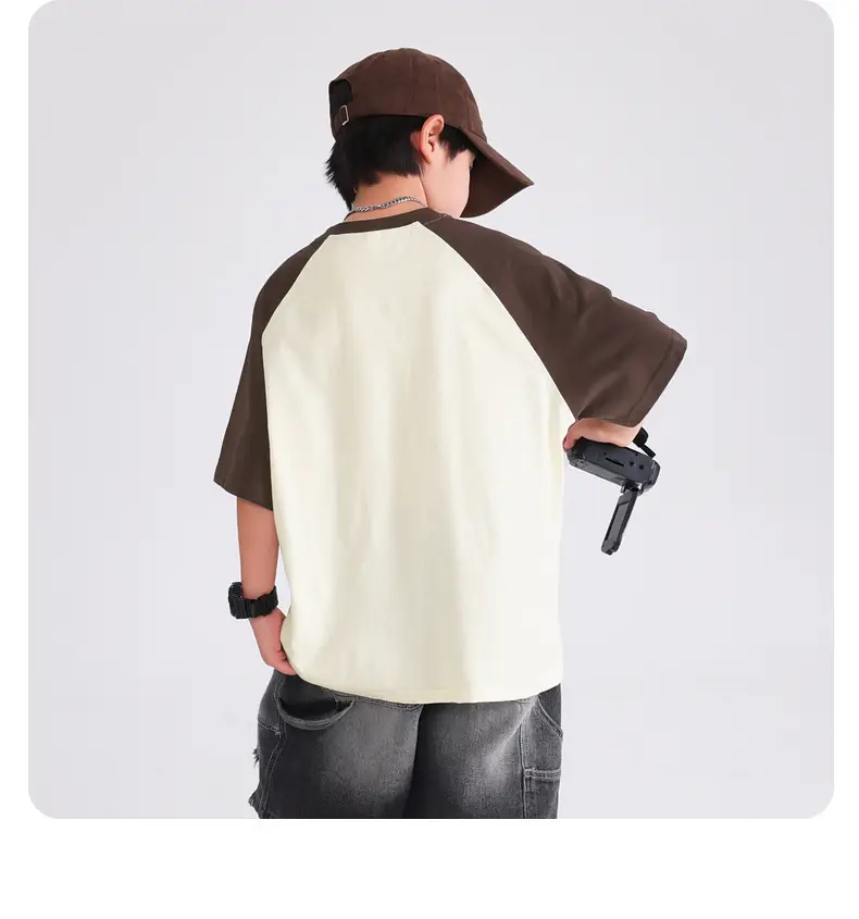 Boys Korean Style Cotton T-Shirt 2026 — feature 14