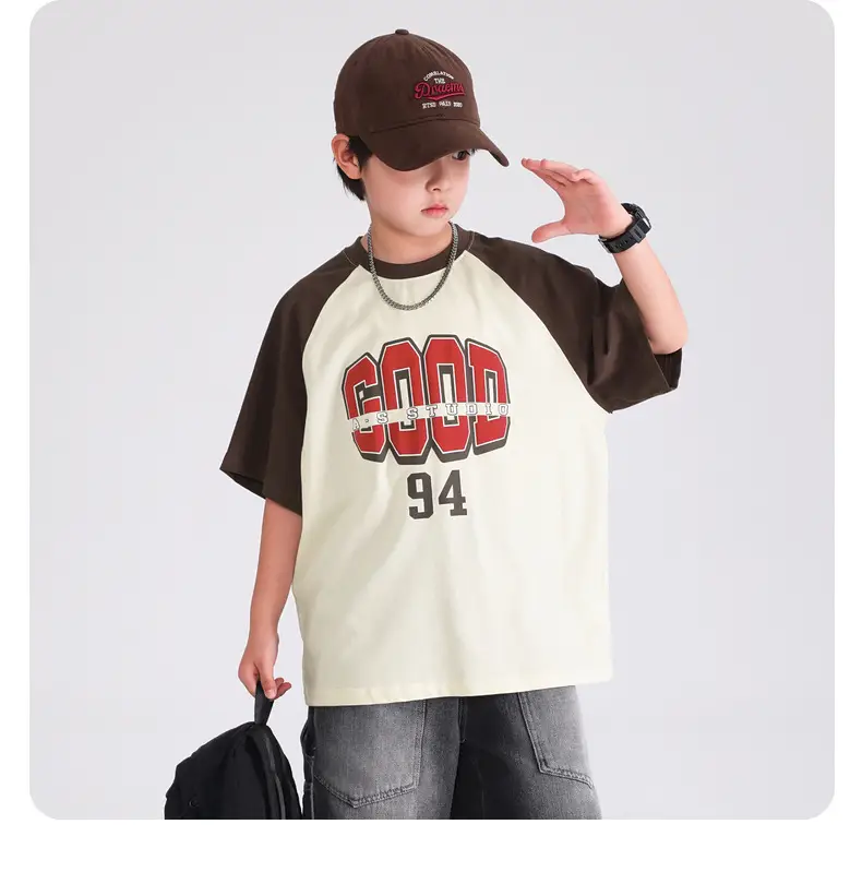 Boys Korean Style Cotton T-Shirt 2026 — feature 15