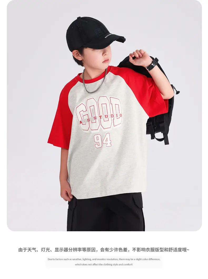 Boys Korean Style Cotton T-Shirt 2026 — feature 7