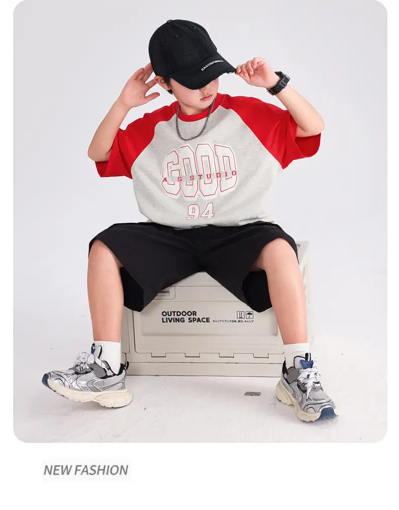 Boys Korean Style Cotton T-Shirt 2026 — feature 9