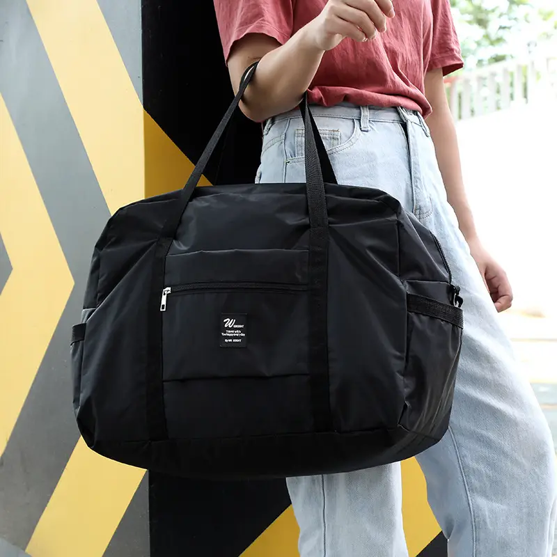 Red Crossbody Travel Bag Large Capacity Waterproof - Image 9