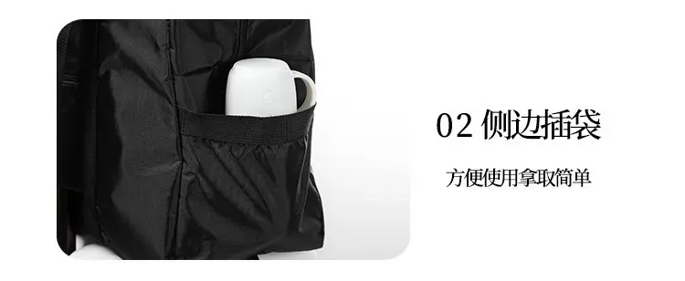 Red Crossbody Travel Bag Large Capacity Waterproof — feature 9