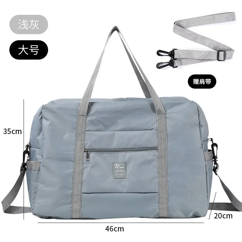 Red Crossbody Travel Bag Large Capacity Waterproof - Image 4