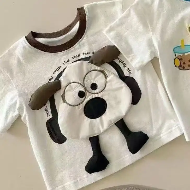 Boys Cotton Cartoon T-shirt 2025 Summer New Arrival — feature 2