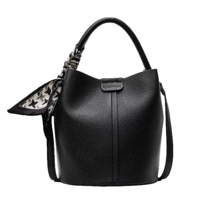 Yellow Women's Bucket Bag 2025 New Elegant Casual - Image 10