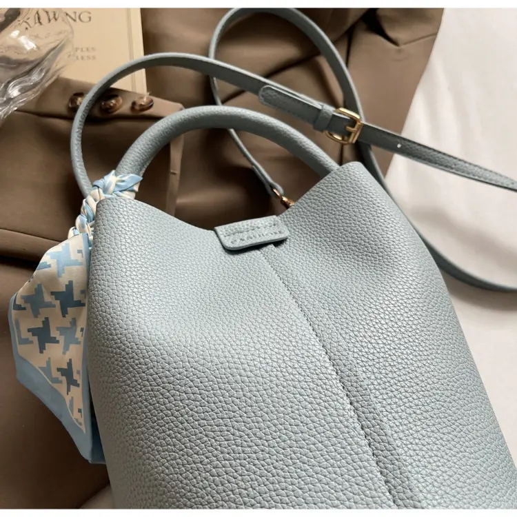 Yellow Women's Bucket Bag 2025 New Elegant Casual — feature 17