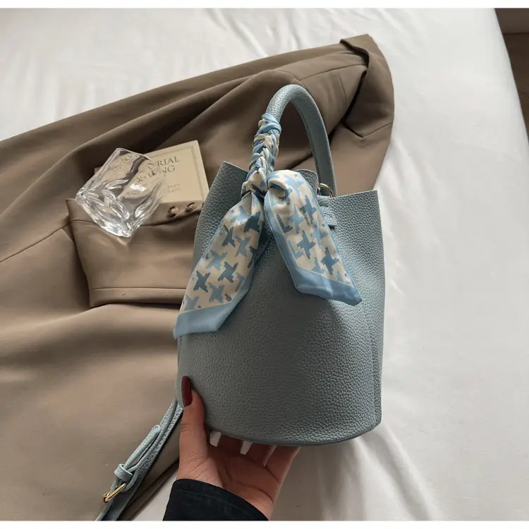 Yellow Women's Bucket Bag 2025 New Elegant Casual — feature 19