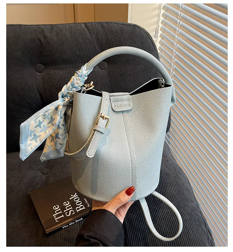 Yellow Women's Bucket Bag 2025 New Elegant Casual — feature 2